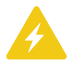 high voltage warning icon