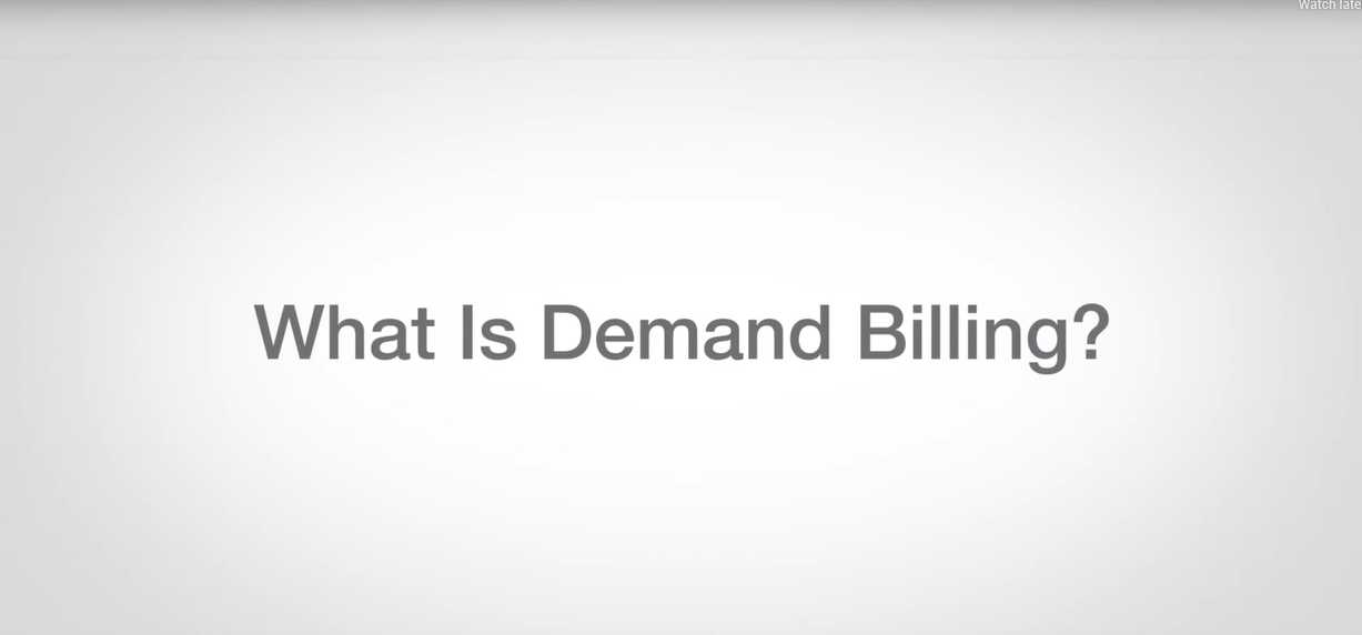 what is demand billing
